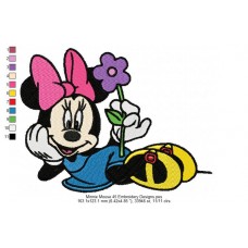 Minnie Mouse 45 Embroidery Designs